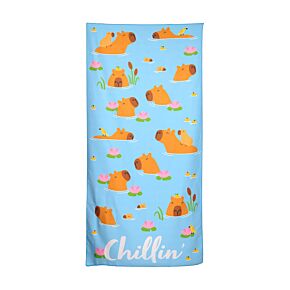 Capybara Wasserschwein Mikrofaser-Strandtuch