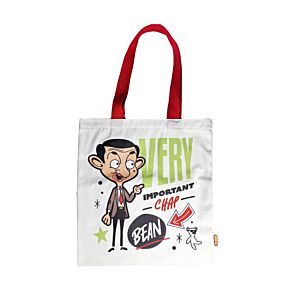 Mr Bean & Teddy Wiederverwendbare Einkaufstasche