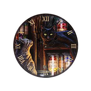Lisa Parker Magical Emporium Katzen Bilderuhr