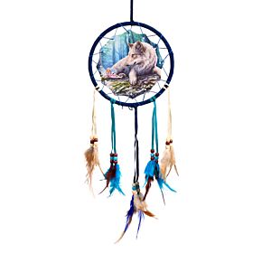 Lisa Parker Märchen Wolf & Fee Traumfänger 16cm