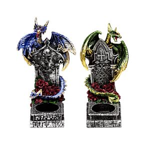 Dark Legends Drache Hüter der Toten Teelichthalter 