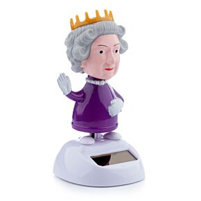 The Queen Die Königin Solar Pal Wackelfigur