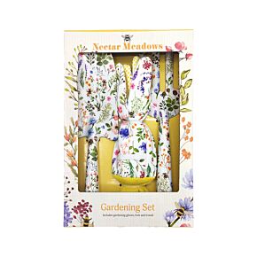 Nectar Meadows Biene Garten Schaufel, Harke & Handschuhe 3-teiliges Geschenkset