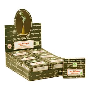 Satya Palo Santo Nag Champa Dhoop Räucherkegel mit Keramikhalter