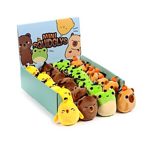 Squidglys Adoramals Plüsch Mini Schlüsselanhänger