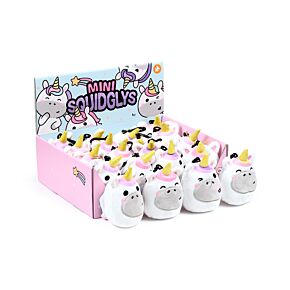 Squidglys Adoracorns Astra the Unicorn Einhorn  Plüsch Mini-Schlüsselanhänger