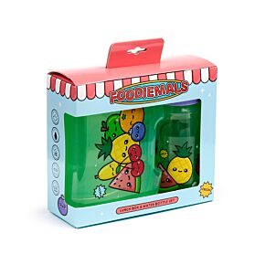 Foodiemals Brotbox & Trinkflasche Set