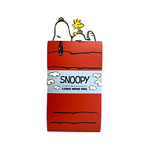Peanuts Snoopy & Woodstock Figurativer Aufklappbarer Notizblock