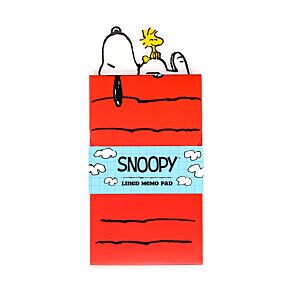 Peanuts Snoopy & Woodstock Figurativer Aufklappbarer Notizblock