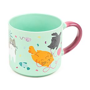 Beans & Co. Katzen Porzellanbecher 470ml