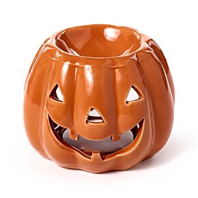 Kürbis Jack O Lantern Duftlampe aus Keramik