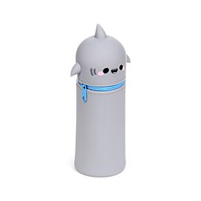 Adoramals Archie the Shark Hai Aufrechte Silikon-Federmappe