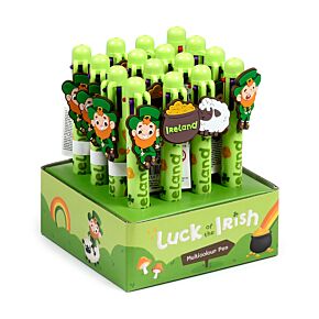 Luck of the Irish Irland merhfarbiger Kugelschreiber (6 Farben)
