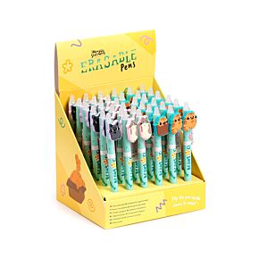Inkredible Beans & Co Katzen Radierbarer Stift mit PVC-Topper