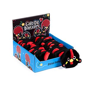 Hahn von Barcelos Mini Plüsch Geldbörse