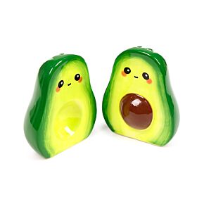 Pedro the Avocado Foodiemals Keramik Salz-& Pfefferstreuer Set
