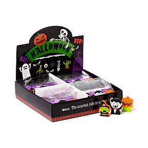 Hexe, Vampir & Kürbis Radiergummis 3er Set