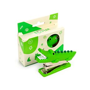 Inkredible Figurativer Krokodil Mini-Hefter Tacker