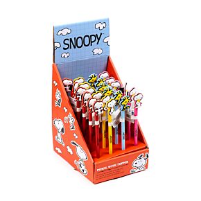 Peanuts Snoopy & Woodstock Bleistift mit PVC-Topper Peanuts Snoopy & Woodstock Bleistift mit PVC-Topper