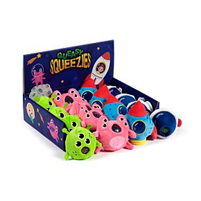 Queasy Squeezies Space Cadet Weltraum Astronaut Plüsch Quetschfiguren Spielzeug