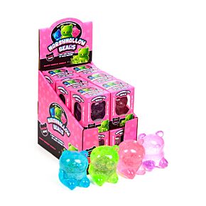 Malzzucker im Dunkeln leuchtender zu quetschender Bär Anti-Stress Spielzeug
