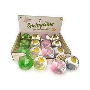 Springtime Frühling Ente Hochspringender LED-Flummi