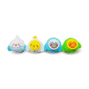 Adoramals Birds Vögel Sprungkräftiger Plüsch-Flummi