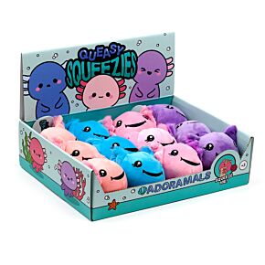 Queasy Squeezies Axolotl Plüsch Quetschtier