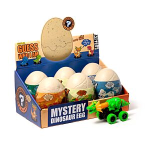 Mystery Dino Ei ausziehbares Push/Pull Action Spielzeug 