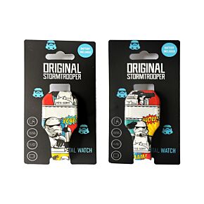 The Original Stormtrooper Comic Silikon-Digitaluhr