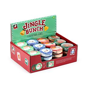 Jingle Bunch Weihnachten Kompaktes Reisehandtuch