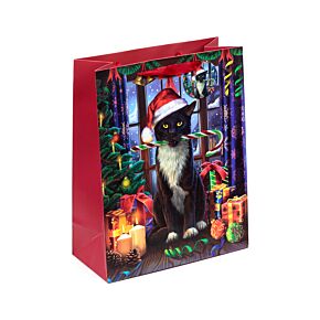 Lisa Parker Weihnachten Krampus Katze Geschenktüte (L)