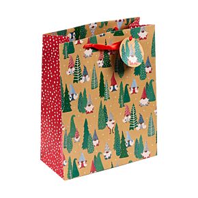 Weihnachten Jolly Gonks Geschenktasche Groß