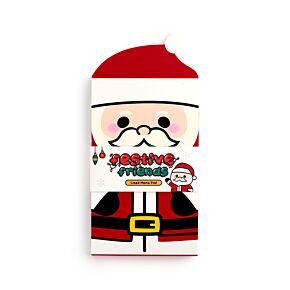 Festive Friends Weihnachtsmann Aufklappbarer Notizblock