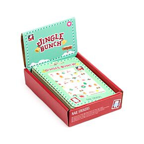 Jingle Bunch Weihnachten Selbstklebende Nagelsticker