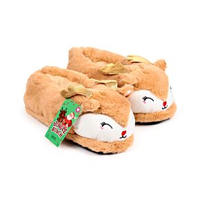 Jingle Bunch Weihnachten Rentier-Hausschuhe (Unisex Einheitsgröße)