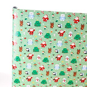 Jingle Bunch Christmas Weihnachten Geschenkpapier 3m-Rolle