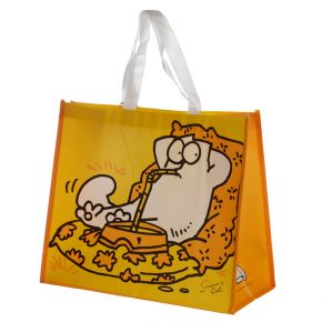 Simon/'s Cat PVC Purse White