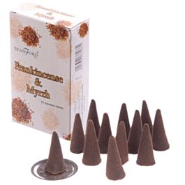 Stamford Räucherkegel - Olibanum und Myrre 37166 (pro Verpackung)