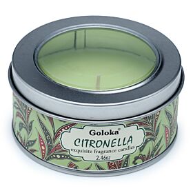 Goloka Citronella Duftwachs-Kerzendose