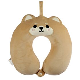 Relaxeazzz Shiba Inu Hund Memoryschaum-Reisekissen