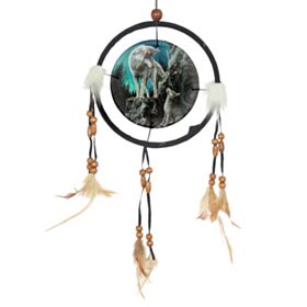 Lisa Parker Erziehung Wolf Traumfänger 16cm