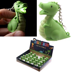 Dinosaurier LED-Schlüsselanhänger mit Ton Dinosaurier LED-Schlüsselanhänger mit Ton