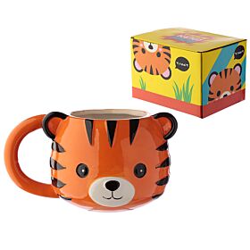 Adoramals Wild Wildtiere Tigerkopf Keramikbecher Adoramals Wild Wildtiere Tigerkopf Keramikbecher