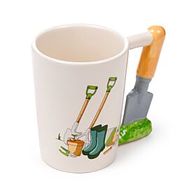Garten Werkzeug Gartenschaufel geformter Henkel Tasse  