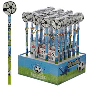 Fußball Bleistift mit Radiergummi 