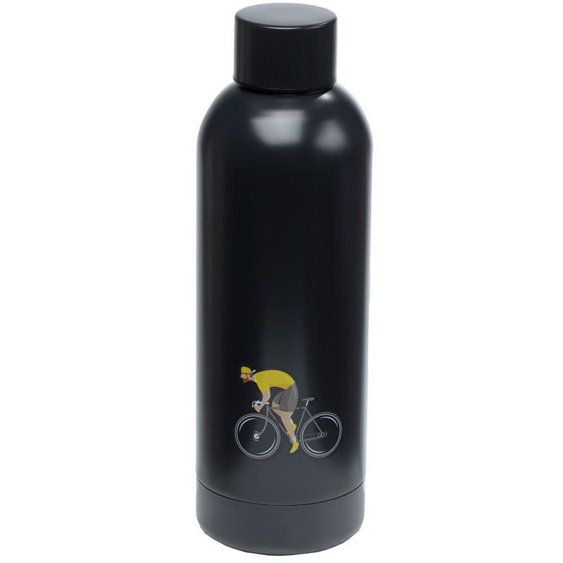 Cycle Works Fahrrad schwarze Thermo Heiß & Kalt Trinkflasche 530ml