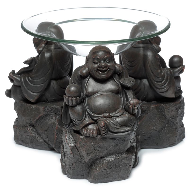 Peace of the East Holzeffekt Buddha Duftlampe
