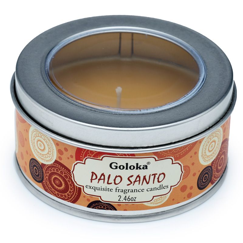 Goloka Palo Santo Duftwachs Kerzendose