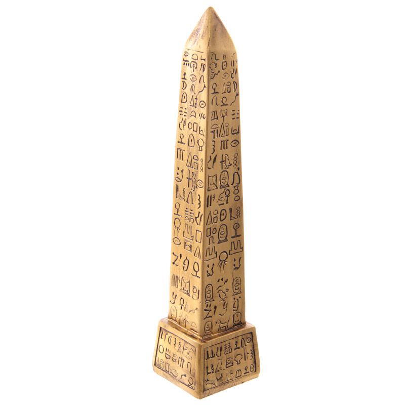 Goldener Ägyptischer Obelisk